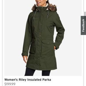 EUC Eddie Bauer Women’s Riley Insulated Parka